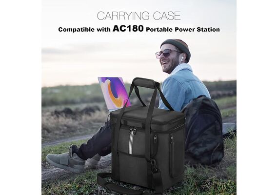 HUAYUWA Bolsa de transporte compatível com BLUETTI AC180 / AC2A