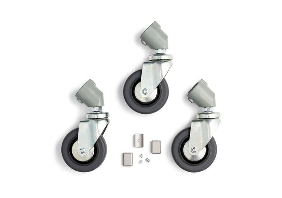 MANFROTTO Conjunto de 3 Rodas Ø 80mm para Câmara de Ar Ø 22mm