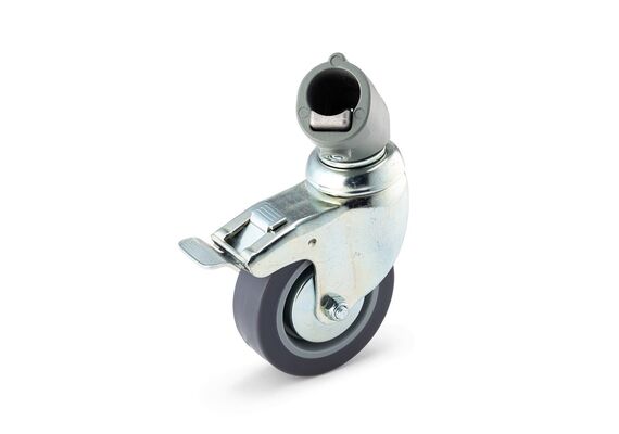 MANFROTTO Conjunto de 3 Rodas Ø 75mm com Travão para Câmara de Ar Ø 22mm