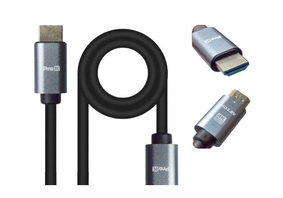 PROK Cabo HDMI Macho/Macho 2.0 UHD 4K - 20m