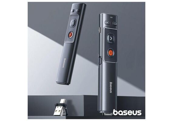 BASEUS Comando com Ponteiro Laser Wireless BASEUS Comando com Ponteiro Laser Wireless