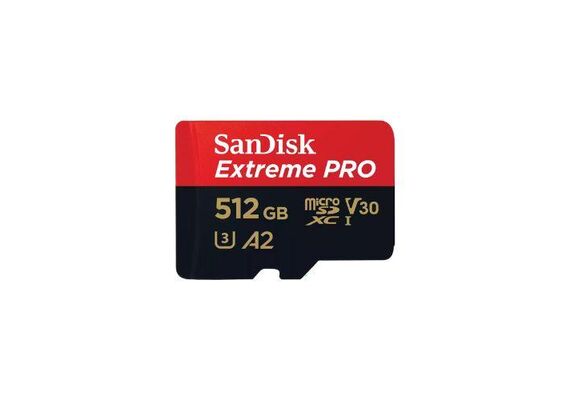 SANDISK Extreme Pro MicroSDXC 200Mb/s V30 U3 UHS-I - 512GB