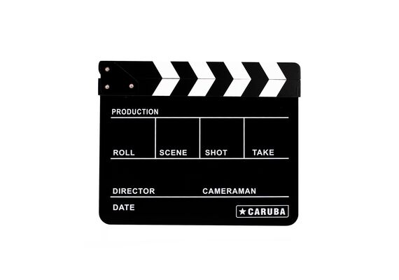 CARUBA Claquete de Cinema 24.5 x 30cm