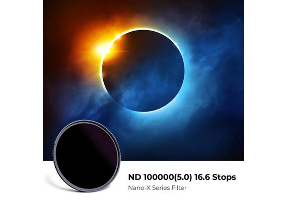 K&F CONCEPT Filtro solar Nano-X Series ND100000 - 95mm