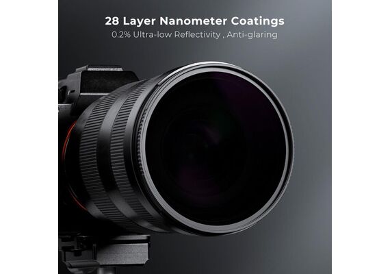 K&F CONCEPT Filtro solar Nano-X Series ND100000 - 95mm