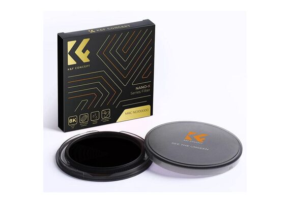 K&F CONCEPT Filtro solar Nano-X Series ND100000 - 82mm