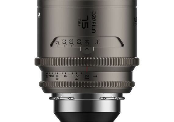 DZOFILM Arcana 75mm T2.1 Anamórfica 1.5x PL-Mount