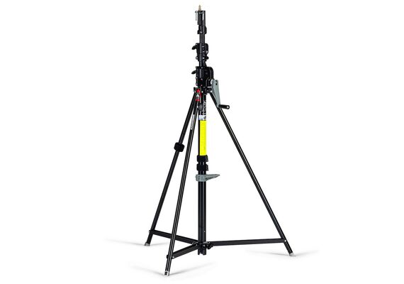MANFROTTO Tripé de Estúdio Wind Up 3 Seções Altura 370 cm Preto
