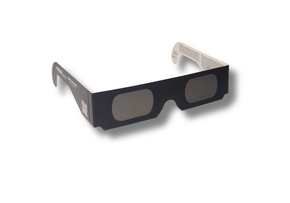 THE ECLIPSER  lote 200 Óculos para Eclipse Solar com Certificado ISO personalizáveis