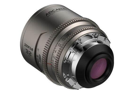 DZOFILM Kit Arcana 32mm, 45mm e 75mm T2.1 Anamórfica 1.5x PL-Mount