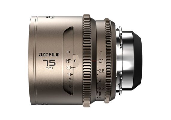 DZOFILM Arcana 75mm T2.1 Anamórfica 1.5x PL-Mount