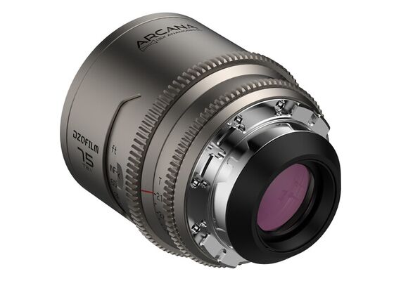 DZOFILM Arcana 75mm T2.1 Anamórfica 1.5x PL-Mount