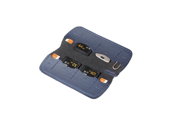 PGYTECH Bolsa Cartões de Memória - Azul Marinho