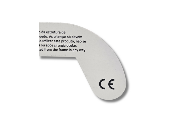 THE ECLIPSER  lote 200 Óculos para Eclipse Solar com Certificado ISO personalizáveis