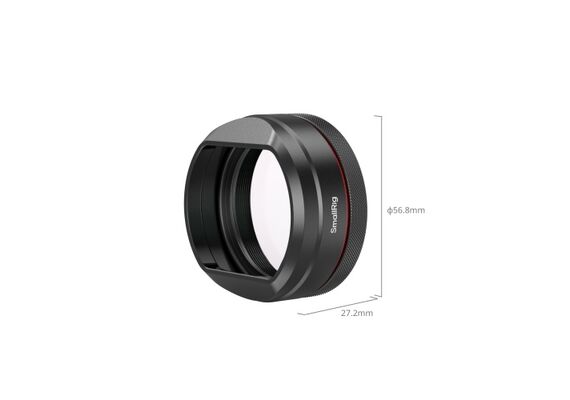SMALLRIG 5850 Kit de Filtro UV + Pára-sol para Fujifilm X100V / X100VI - Preto
