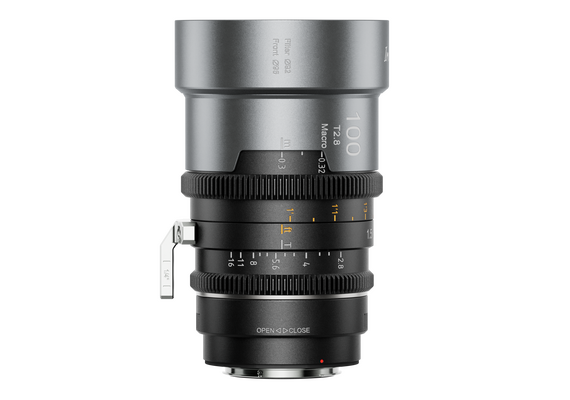 SIRUI IronStar 100mm T1.9 Anamórfica 1.5x PL-Mount / Canon EF - Blue Flare