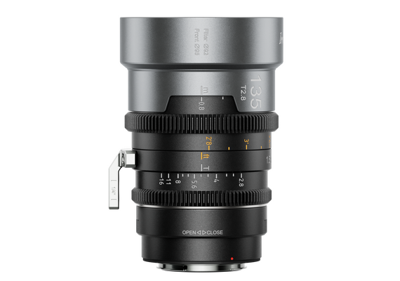 SIRUI IronStar 135mm T1.9 Anamórfica 1.5x PL-Mount / Canon EF - Blue Flare