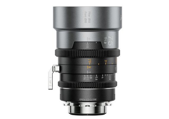 SIRUI IronStar 75mm T1.9 Anamórfica 1.5x PL-Mount / Canon EF - Blue Flare