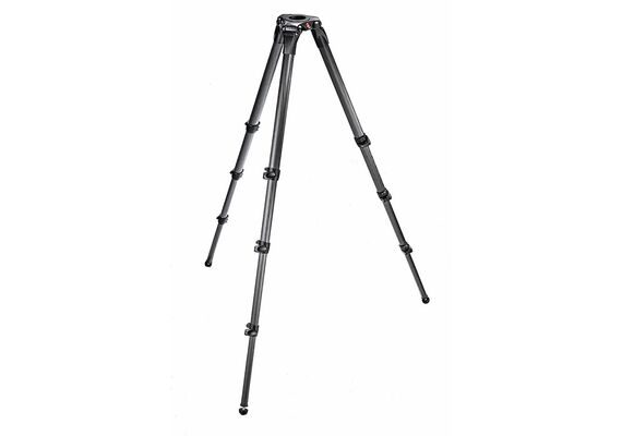 MANFROTTO Tripé de Vídeo MPRO de Três Partes em Fibra de Carbono
