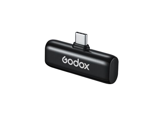 GODOX Microfone de Lapela Wireless WES USB-C (2TX+1RX)