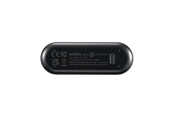 GODOX Microfone de Lapela Wireless WES USB-C (2TX+1RX)