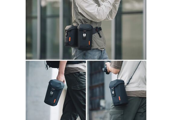 PGYTECH Bolsa para Objetivas 20.8x14.3x13.7cm