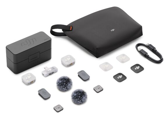 DJI Mic Mini 2 (2TX + 1 Mobile RX + 1CX)
