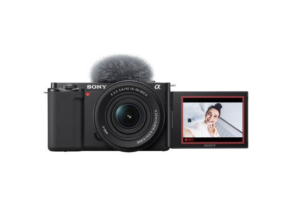 SONY Câmera Vlogging ZV-E10 + PZ 16-50mm f/3.5-5.6 OSS II