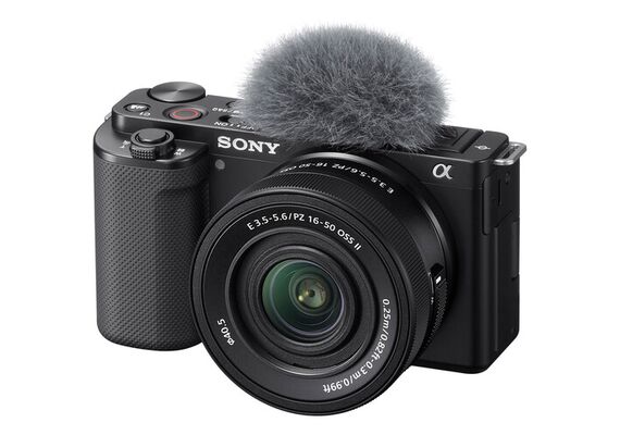 SONY Câmera Vlogging ZV-E10 + PZ 16-50mm f/3.5-5.6 OSS II