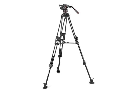 MANFROTTO Série Nitrotech 608 com Tripé Duplo de Alumínio 645 Fast Twin