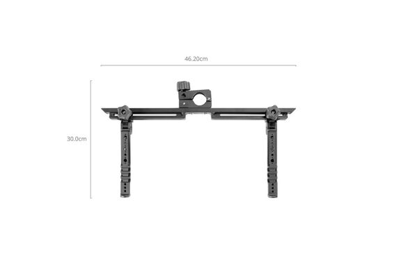 SMALLRIG 6258 Suporte para Tripés Duplo para Carrinho de Produção