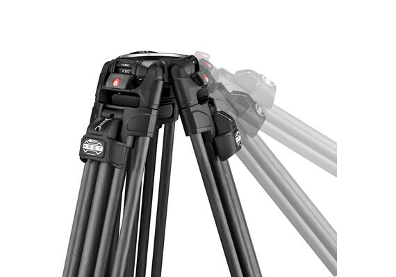 MANFROTTO Série Nitrotech 608 com Tripé Duplo de Carbono 645 Fast Twin