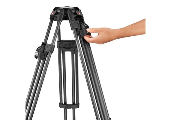 MANFROTTO Série Nitrotech 608 com Tripé Duplo de Carbono 645 Fast Twin