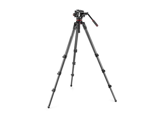 MANFROTTO Cabeça Esférica 504X com Tripé de Carbono de Perna Única 536