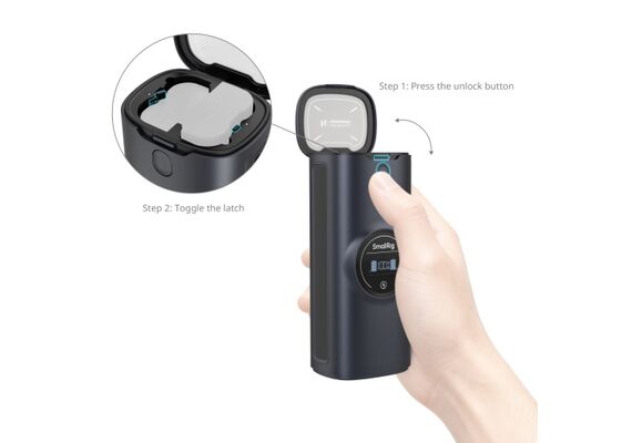 SMALLRIG 5109 Powerbank/Estojo de Carregamento Baterias Sony NP-FZ100 13600mAh