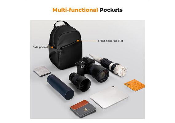 K&F CONCEPT Bolsa Transversal Urban Wander 08 - 5L (Preto)
