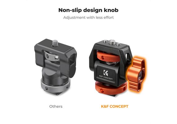 K&F CONCEPT Suporte de Monitor para Sapata