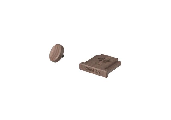 SMALLRIG 6240 Kit Tampa Hot Shoe e Botão de Obturador Fujifilm - Walnut