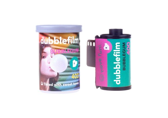 DUBBLEFILM Rolo 35mm Bubblegum 400 ISO - 36 Exposições