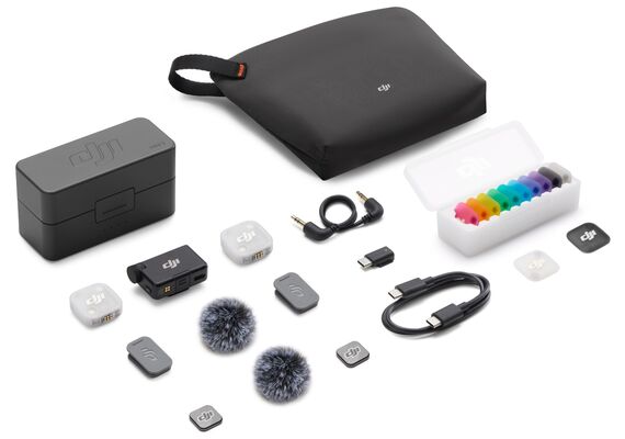 DJI Mic Mini 2 (2TX + 1 RX + 1CX)​