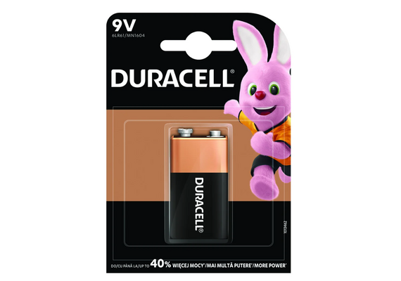 DURACELL Pilha Alcalina 6LR61 9V