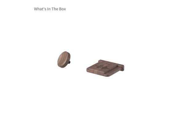 SMALLRIG 6240 Kit Tampa Hot Shoe e Botão de Obturador Fujifilm - Walnut