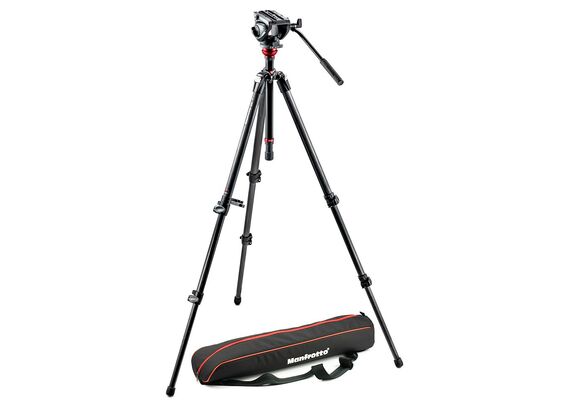 MANFROTTO Kit de Vídeo com Tripé de Fibra de Carbono MDEVE 755CX3 + Cabeça Esférica