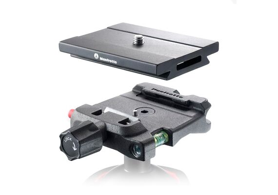 MANFROTTO Adaptador Quick Release Q6 Top Lock, Completo com Placa