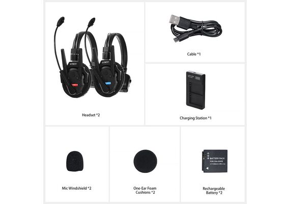 SYNCO Intercomunicador Wireless Xtalk XPRO 2SYNCO Intercomunicador Wireless Xtalk XPRO 2