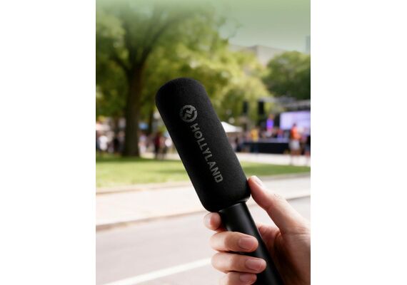 HOLLYLAND Interview Adapter 2 em 1 para Microfones Wireless Handheld e Desktop