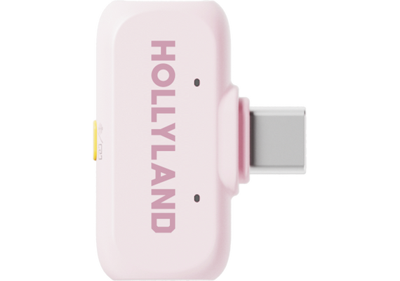 HOLLYLAND Lark A1 (2TX + 2RX [USB-C + Lightning]) - Duo Combo Cloud Pink