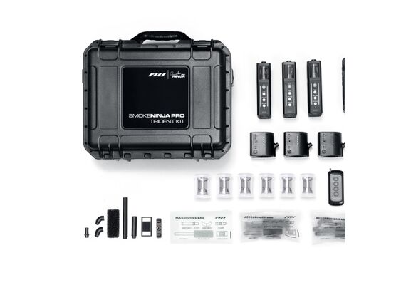 PMI GEAR Máquina de Fumo SmokeNINJA-PRO Trident Kit