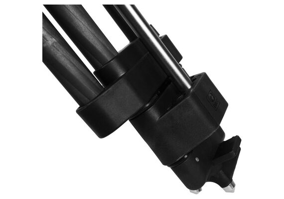 SIRUI Tripé de Carbono SQ75 com Cabeça de Fluida VHS-10 + Mid-Level Spreader SV-FM