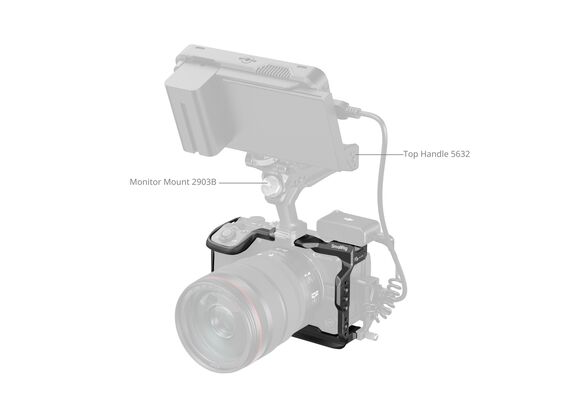 SMALLRIG 6372 Cage HawkLock Quick-Release Canon EOS R6 V